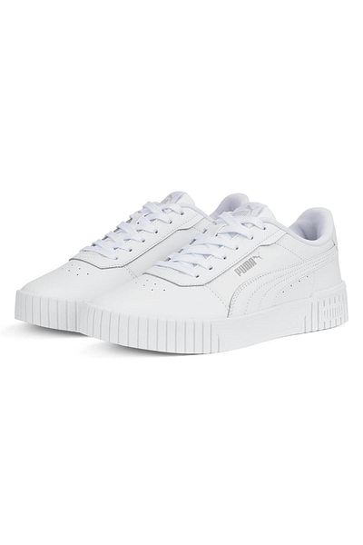 Puma 38584902 Carina 2.0 Λευκό- Λευκό- Ασημί