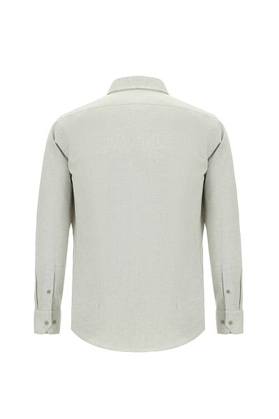 Abdullah Kiğılı Long Sleeve Slim Fit Slim Fit Lumberjack Cotton Shirt