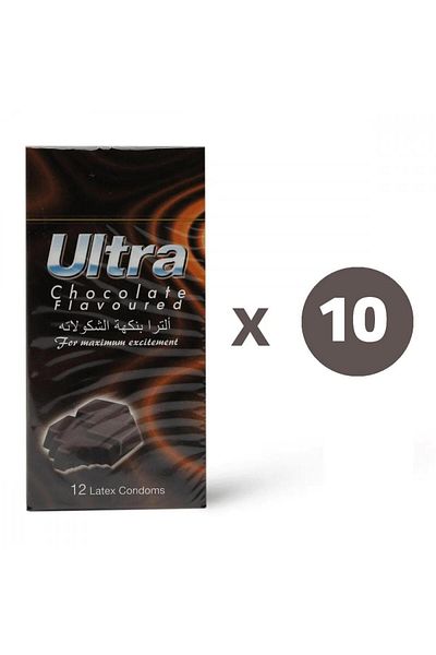 ULTRA CONDOM CHOCOLATE 12PCS ( 10 Piece )