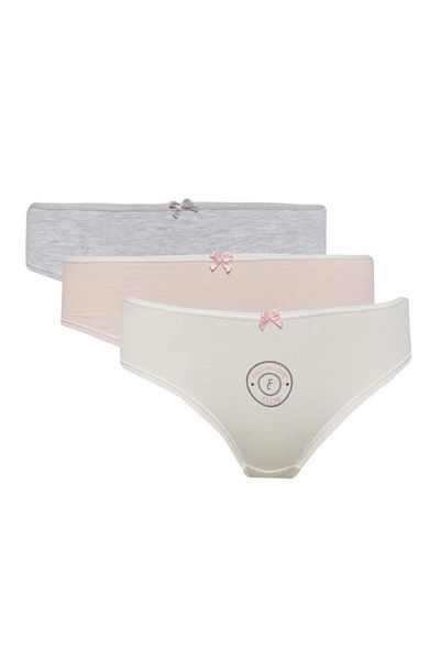 DeFacto Fall in Love 3-Pack Slip Panties E4881Ax