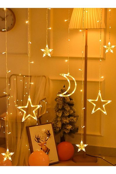 Taimi LED Stars And Moons Decorative Light Warm White 3meter