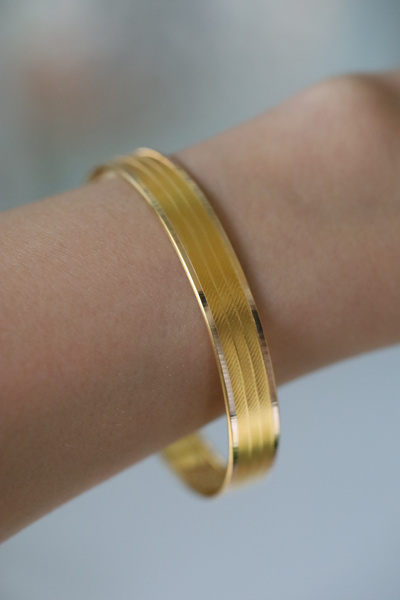 Yenigün Kuyumculuk 8 Ayar Altın Trabzon Şarnelli Bilezik