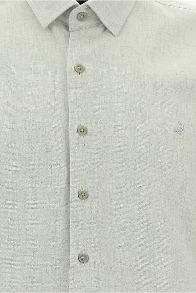 Abdullah Kiğılı Uzun Kol Slim Fit Dar Kesim Oduncu Pamuklu Gömlek