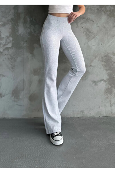 Heyya Γκρι κολάν με ραβδώσεις στη μέση