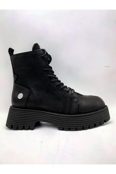 Mammamia D23kb-5045 Cizme clasice din piele de damă