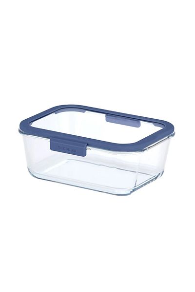 Prima Nova 1900ml Blue Fika Glace Glass Storage Container