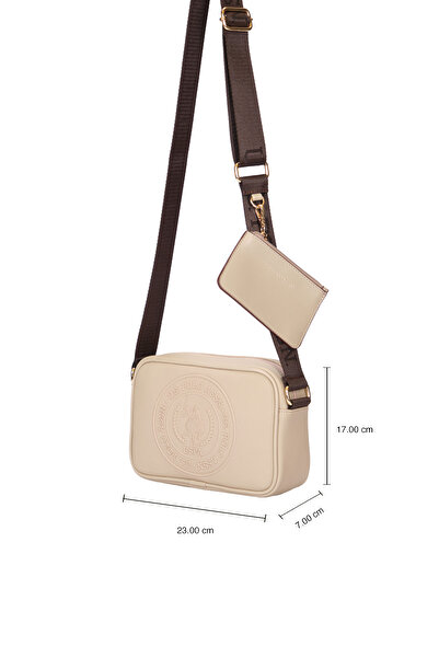 U.S. Polo Assn. Gray Women's Messenger Bag - Us24733