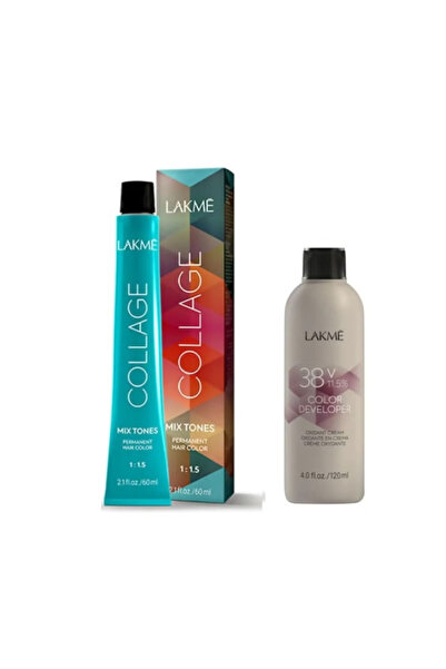 LAKMÉ لاكمي كولاج صبغة شعر 10/17 ، اشقر رمادي بلاتيني - 2حبه