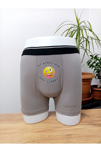 MODA Gift,Fun and Funny Printed Modal Fabric (Soft,Light and Breathable) Men's Boxer