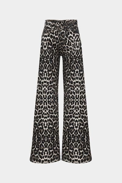 Açelya Okcu High Waist Wed Leg Mid Blue Extra Wide Leg Jeans