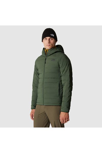 THE NORTH FACE M Bellevıew Stretch down Hoodie Khaki