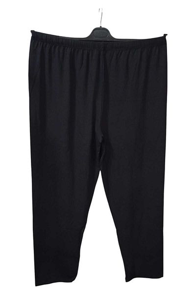 Beyza Oversized Women's Men's Wearable Black Pajama Bottoms