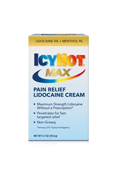 ıcyhot كريم ماكس ليدوكاسين - 75.6 جرام آيسي هوت