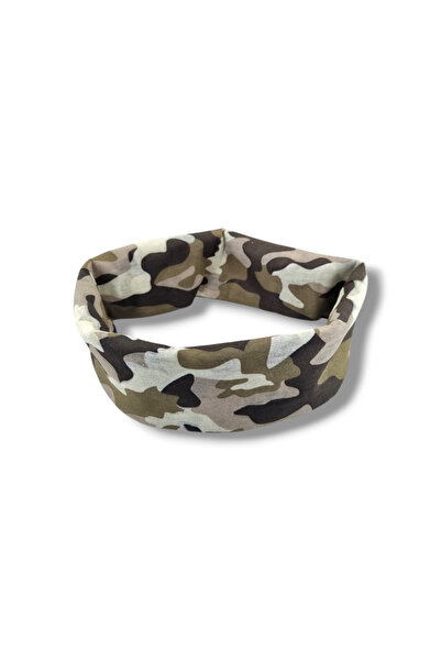 Osha Aksesuar Military Camouflage Printed Buff