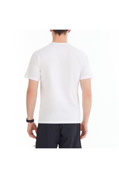 Columbia Λευκό Cs0311 Csc M Retro Logo Ss Tee