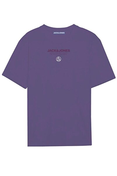 Jack & Jones JCOTYPO TEE SS CREW NECK FST Lavender