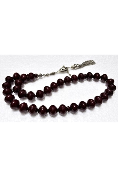 Otantik Çarşı Squeeze Amber Prayer Beads 13*15 mm (Khr-11053)
