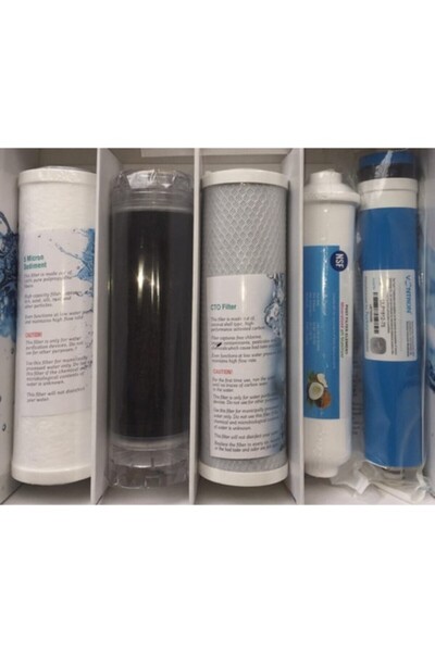 SULOOK Aura Cebilon Compact Uyumlu Su Arıtma 5’li Filtre Seti Lüx Seri