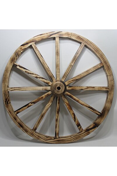 Otantik Çarşı Otantik Çarşı Ahşap At Arabası Tekeri 100 cm.