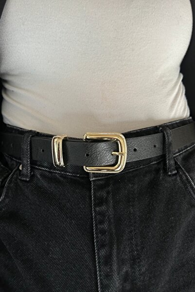 keisy حزام نسائي من هولي جولد بإبزيم ذهبي