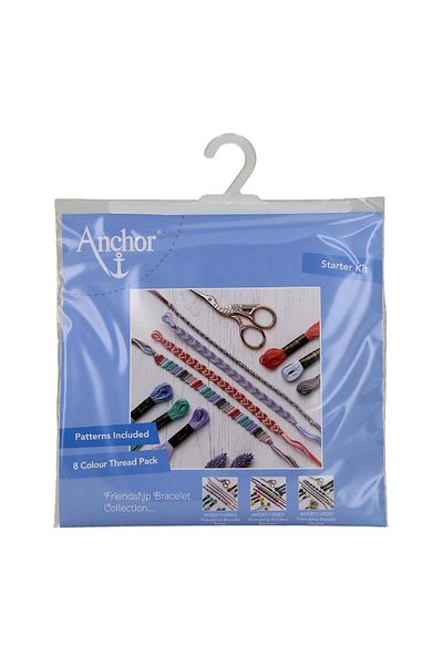 Anchor DIY Kit Friendship Bracelet - Pastel Colors