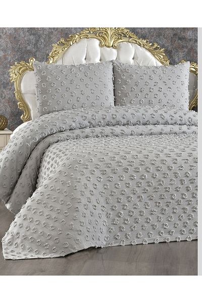 HMZ Textile Gift Diversity Daily Double Person Conical Pattern Pike Set. (230X250)