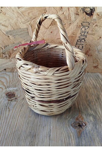 EL YAPIMI Hasır sepet