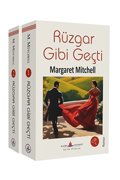 Katip Yayınevi Kültür Kitaplığı Rüzgar Gibi Geçti (2 CİLT - TAM METİN -1200 SAYFA)