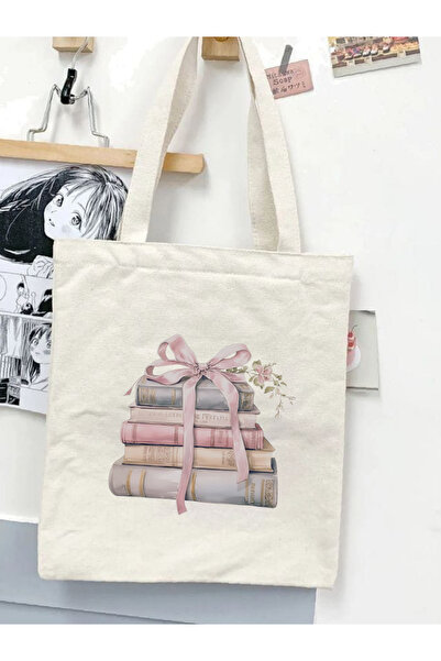 Cemira Kitap Tasarım Pinterest Tote Bag Bez Çanta