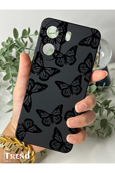 Çitlembik Case Xiaomi Redmi 13c Uyumlu Kelebek Desenli Tasarımlı Yüksek Kalit...