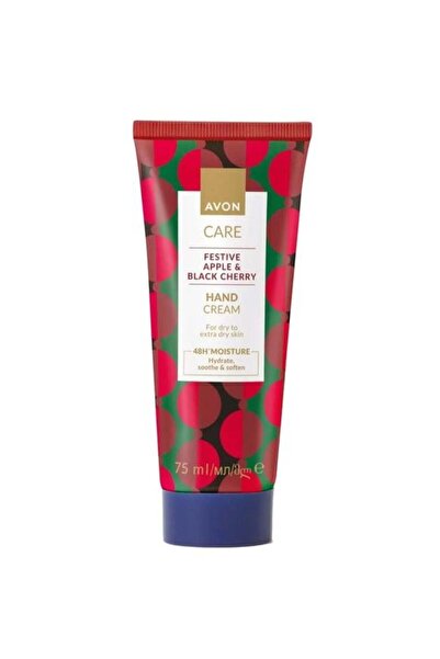 AVON Care Festive Elma Ve Siyah Kiraz Içeren Nemlendirici El Kremi 75ml