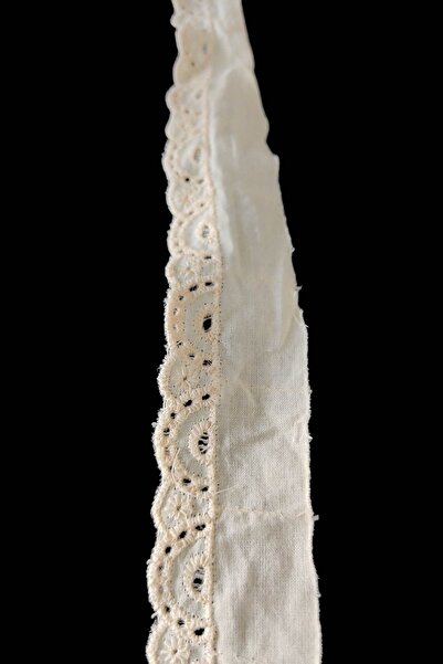 DUAYEN Pamuk Fisto Dantel çıtır toprak Desen 1 Metre