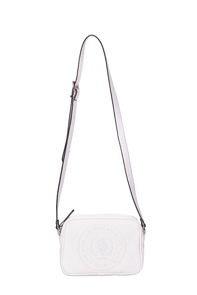 U.S. Polo Assn. Us21812 Model White-White Women's Shoulder Bag - Online Exclusive