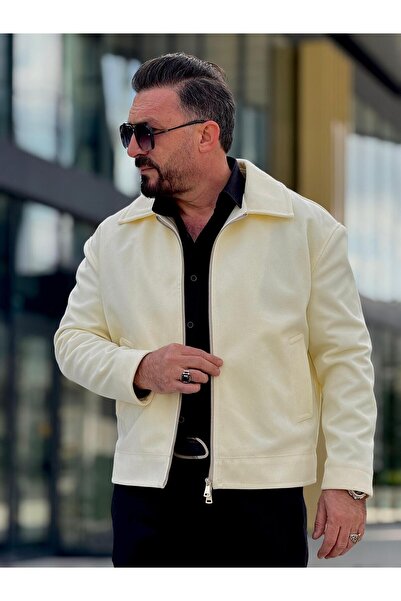 MİS MODA ERKEK FERMUAR DETAYLI KAŞE MONT