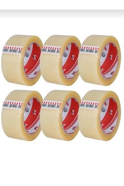bilgin shop Ve-Ge Duct Tape 45X100 Clear Lion 6 Pack