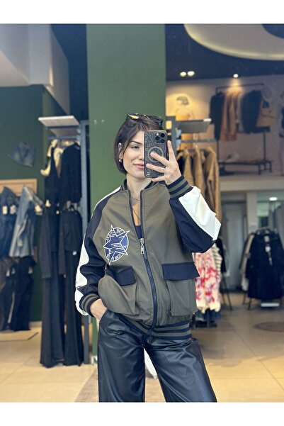 İstanbul Deri Geçis Nakisli Mont-Renkli - S