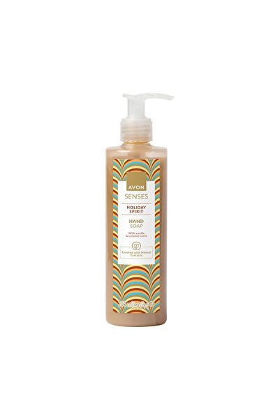 AVON Senses Holiday Spirit Vanilya Ve Karamel Kokulu Sıvı Sabun 250ml