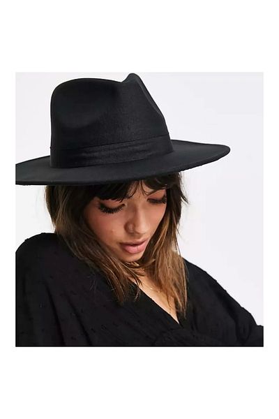 w white stars sports & wear Дамска регулируема вътрешна панама Fedora шапка