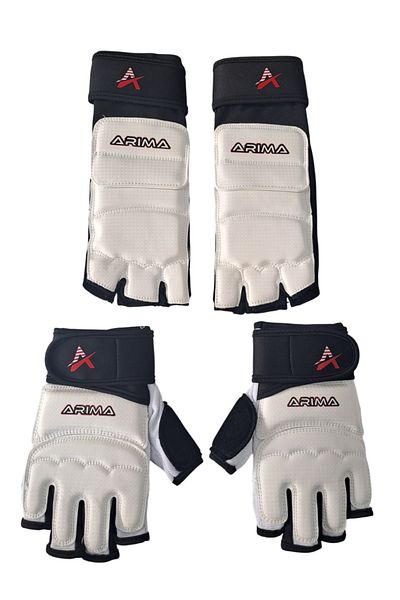 ARIMA Arıma Taekwondo Training Foot Protector + Gloves Set