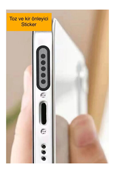 Ouptec 25 Adet Cep Telefonu Tablet Hoparlör Toz önleyici Sticker Hoparlör Kor...