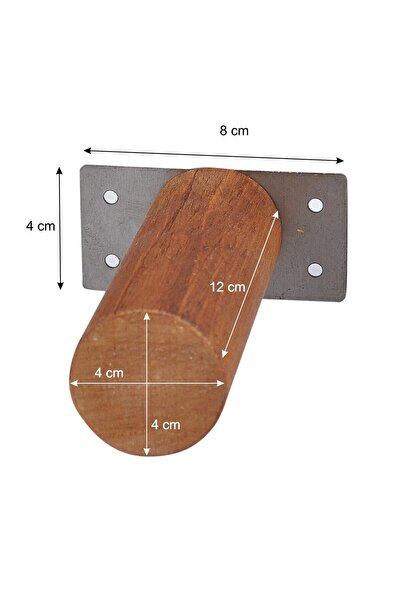 X-Perk Ahşap Ayak Mobilya Baza Koltuk Kanepe Ünite Sehba Dolap Ayağı Boy 12 C...