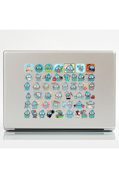 Ororabutik Σετ αυτοκόλλητων Hangyodon Hello Kitty 94 τμχ - Σετ αυτοκόλλητων Sketchbook