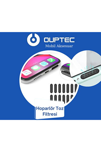 Ouptec 20 Adet Cep Telefon Tablet Hoparlör için Toz Önleyici Sticker, Apple H...