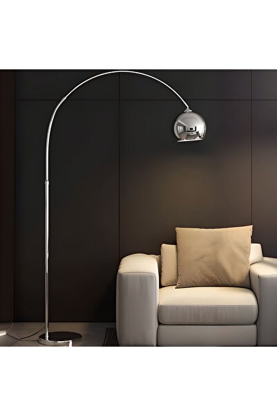 EGAL Collection Enve Serisi Modern Krom Olta Deve Boynu Lambader (mağaza Adı Ve Satıcının Aynı Olmasınadikkat Ediniz