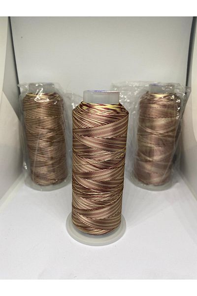Loş Dükkan 2,500 Yards Embroidery Thread - Shatter-Resistant, 100% Polyester, Glitterless Glossy Flush Thread
