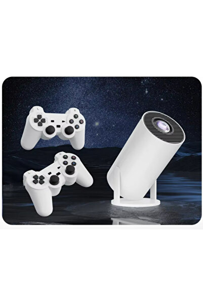 Ozmik M300 Max Retro video oyunu konsolları Android11 sistemi mini taşınabilir akıllı projektör