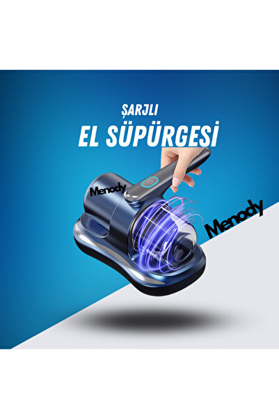 menody K10 Pro Yenilenmiş Güçlendirilmiş Şarjlı El Süpürgesi Yüksek Emiş Gücü...