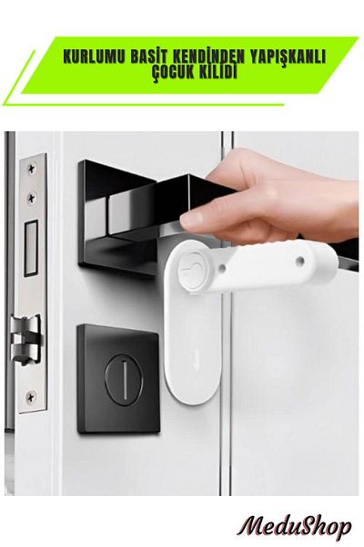 MEDUSHOP Child Protective Door Handle Lock