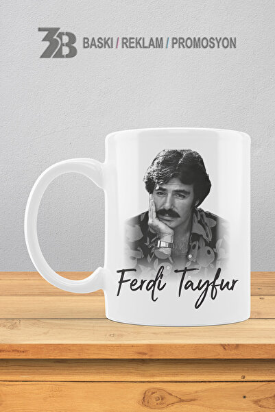 FERDİ TAYFUR THEMED PORCELAIN MUG-3BFERDİ001