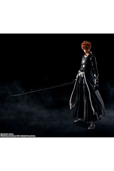 BANDAI Bleach Ichigo Kurosaki Tensa Zangetsu - Shf Action Figure